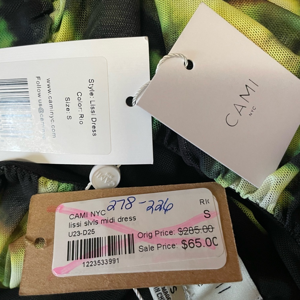 NWT Cami NYC Lissi dress - Picture 6 of 8